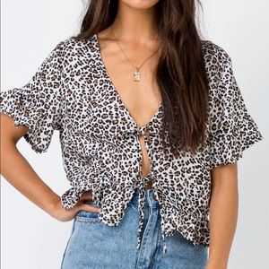 Princess Polly leopard top